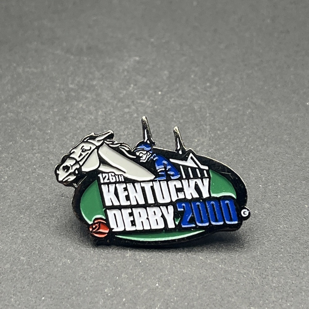 Kentucky Derby 126 Horse Racing Churchill Downs Lapel Hat Pin‎